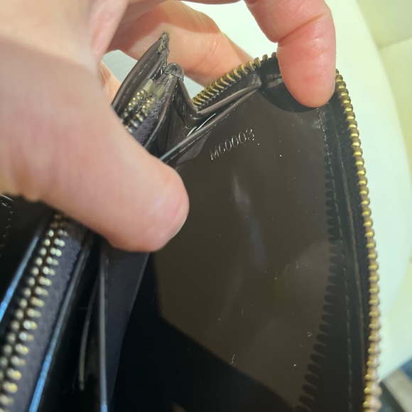 Louis Vuitton Dark Brown Embossed Wallet - Picture 11 of 14